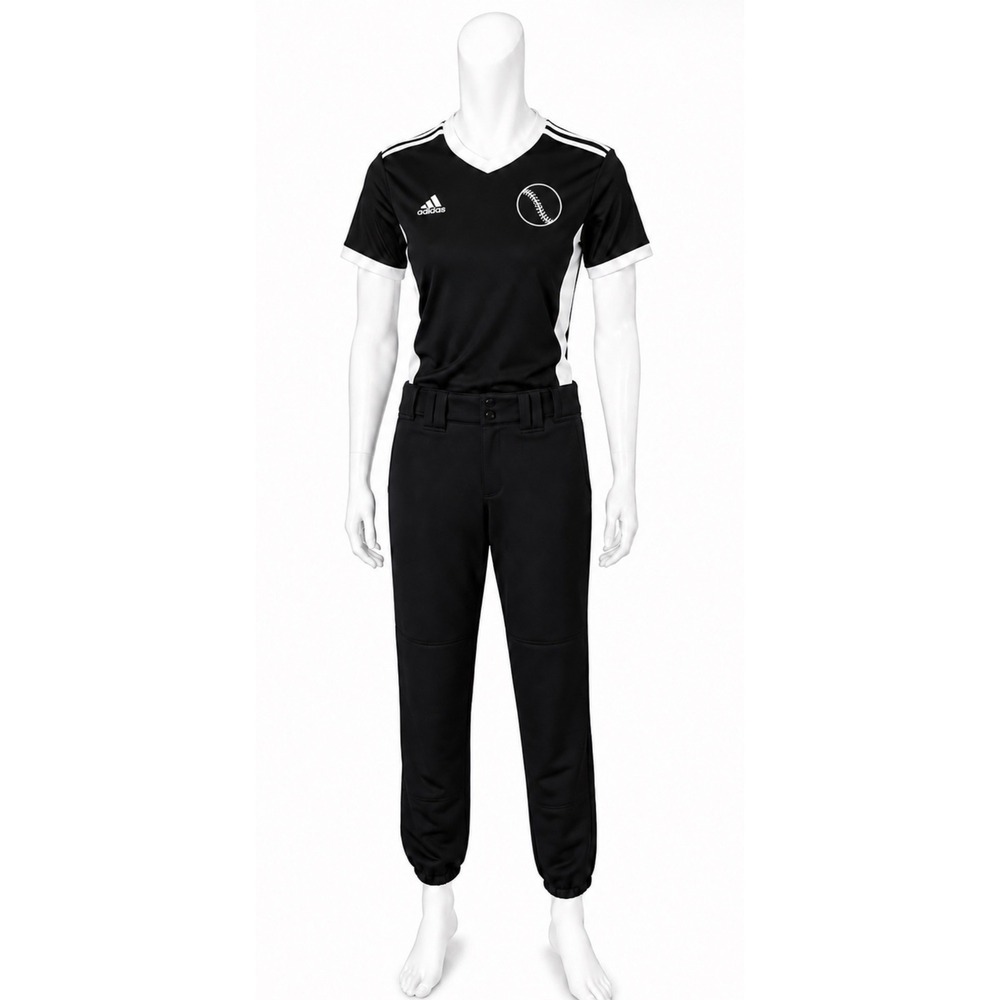 Mizuno Performance Softball Pants Womens XS Black jogger Fastpitch softball